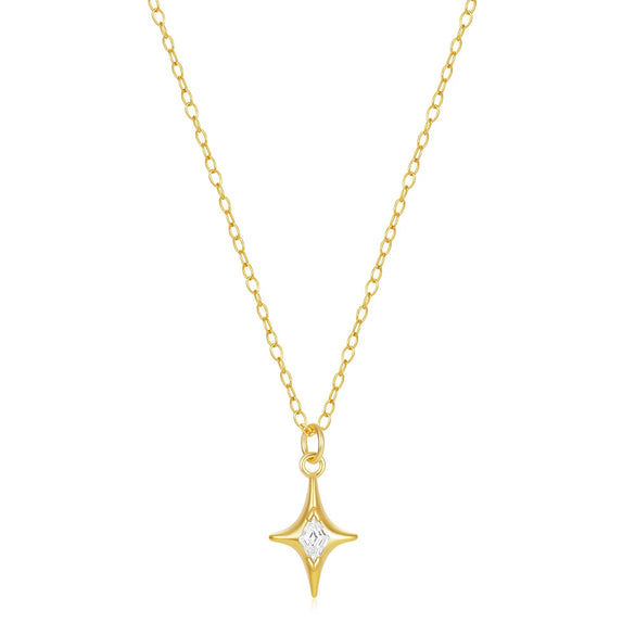Wholesale S925 Sterling Silver Star Geometric Light Luxury Clavicle Chain With Electroplating For Women