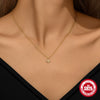 Wholesale S925 Sterling Silver Star Geometric Pendant Necklace With O Chain And Electroplating For Women