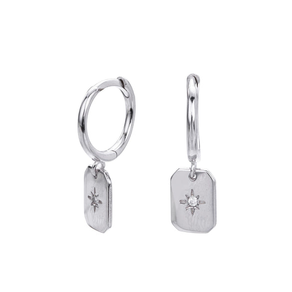 Wholesale S925 Sterling Silver Star Pattern Fashion Earrings For Women