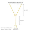 Wholesale S925 Sterling Silver Star Shape Necklace For Women Light Luxury Fashion Hollowout Electroplated Cross Chain