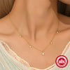 Wholesale S925 Sterling Silver Tassel Chain Geometric Moissanite Zircon Inlay Earrings For Women