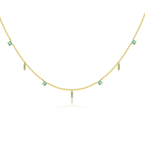 Wholesale S925 Sterling Silver Tassel Pendant Chain With Electroplating Fashionable And Versatile For Women
