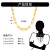 Wholesale S925 Sterling Silver Threedimensional Geometric Electroplated Clavicle Necklace