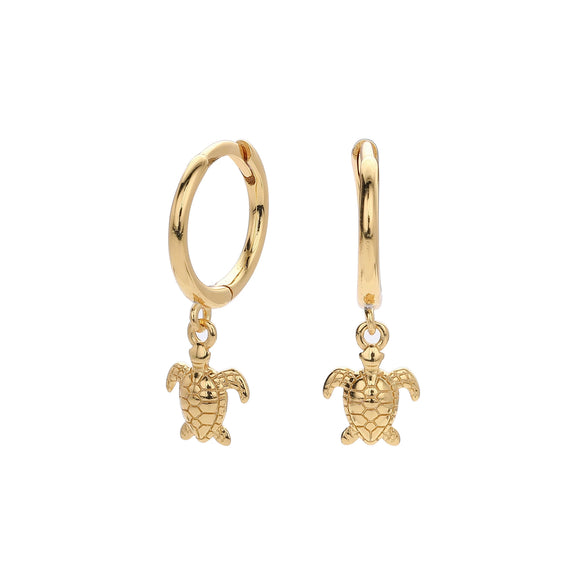 Wholesale S925 Sterling Silver Turtle Earrings Lovely Animal Style