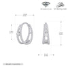Wholesale S925 Sterling Silver Ushape Light Luxury Hollow Women's Earrings Jewelry With Electroplating