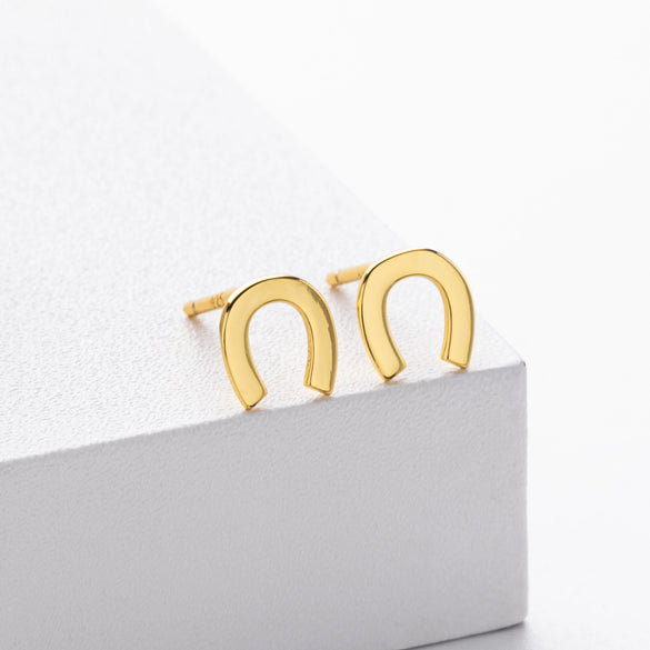 Wholesale S925 Sterling Silver Ushaped Fashion Simple Allmatch Women's Ear Jewelry With Electroplating Design