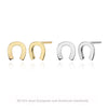 Wholesale S925 Sterling Silver Ushaped Fashion Simple Allmatch Women's Ear Jewelry With Electroplating Design