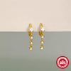 Wholesale S925 Sterling Silver Water Drop Zircon Ear Buckle French Earrings For Women With Electroplating Treatment