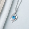 Wholesale S925 Sterling Silver Women's Clavicle Chain Pendant Necklace With Electroplating Treatment