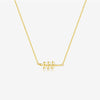 Wholesale S925 Sterling Silver Women's Collarbone Chain With Leaf Pendant Electroplated Silver Jewelry