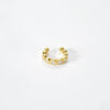 Wholesale S925 Sterling Silver Women's Simple Ear Clips With Geometric Zircon And Electroplated Finish