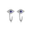 Wholesale S925 Sterling Silver Women's Simple High End Ear Studs With U Shape Design And Diamond Treatment Process