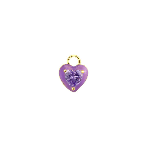 Wholesale S925 Sterling Silver Zircon Love Shaped Pendant Necklace For Women Sweet Style Clavicle Chain
