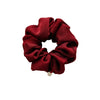 Wholesale Satin Handmade Large Intestine Hair Ring Solid Color Elegant Hair Tie Head Accessories