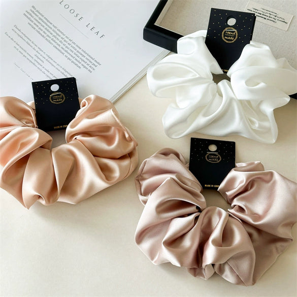 Wholesale Satin Highend Seiko Large Intestine Hair Tie Headband
