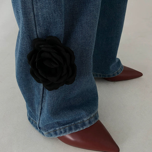Wholesale Satin Retro Style Flower Anklet For Women
