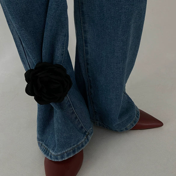 Wholesale Satin Retro Style Flower Anklet For Women