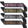 Wholesale Satin Shoulder Strap For Birthday Girl With Printing