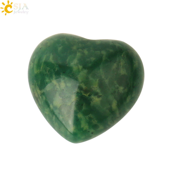 Wholesale Semiprecious Stone Heartshaped Jewelry Accessories