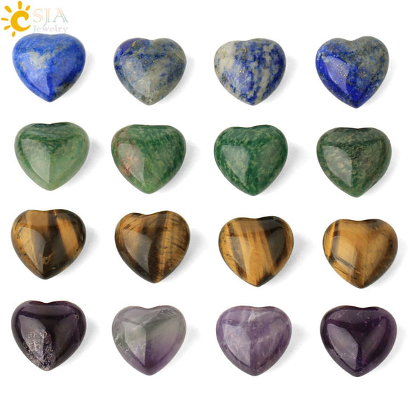 Wholesale Semiprecious Stone Heartshaped Jewelry Accessories