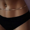 Wholesale Sexy Fashion Alloy Blade Chain Body Chain Waist Decoration Jewelry