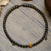 Wholesale Shell Coconut Shell Alloy O Word Chain Geometric Style Handmade Men's Necklace