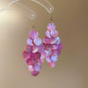 Wholesale Shell Handmade Geometric Needle Tassel Earrings For Women