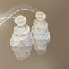 Wholesale Shell Handmade Geometric Needle Tassel Earrings For Women