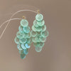 Wholesale Shell Handmade Geometric Needle Tassel Earrings For Women