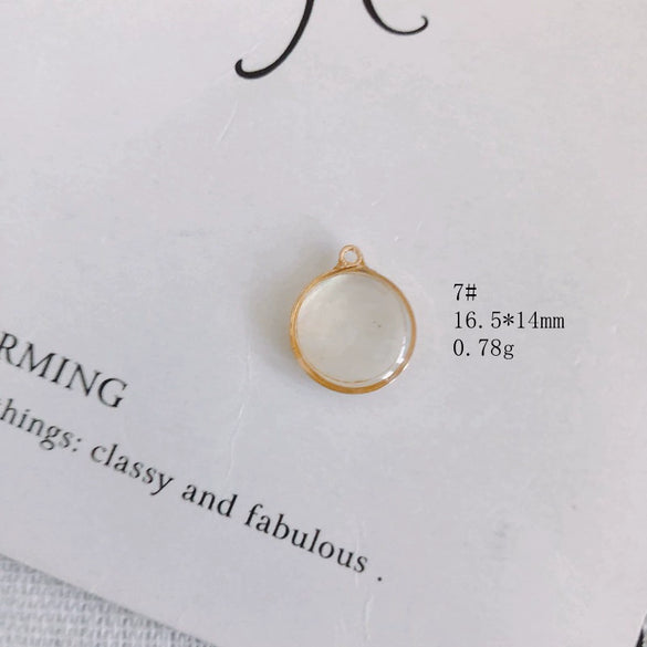 Wholesale Shell Jewelry Accessories Colorful Translucent Star Geometric Hanging Earrings Necklace