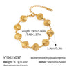 Wholesale Shell Jewelry Set With Marine Life Pattern Stainless Steel Gold Plated Handmade And Electroplated For Women's Summer