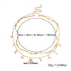 Wholesale Shell Turtle Pendant Body Chain Zinc Alloy Feminine Bikini Layering Accessory