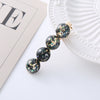 Wholesale Shiny Plastic And Resin Duck Bill Hair Clip Electroplated For Girls