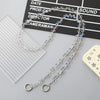 Wholesale Shoulder Bag Chain Accessories Handmade Beaded Water Drop Love Bell Pendant