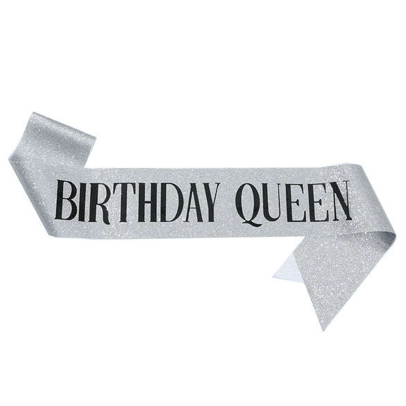 Wholesale Shoulder Strap Etiquette Belt Glitter Cloth Bronzing For Birthday Party