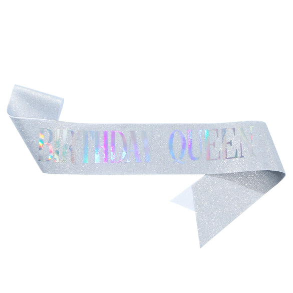 Wholesale Shoulder Strap Etiquette Belt Glitter Cloth Bronzing For Birthday Party