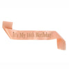 Wholesale Shoulder Strap Etiquette Belt Satin Cloth Printing For Birthday Party Ages 13 80