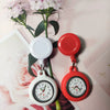 Wholesale Silicone Casual Universal Wristwatch With Round Dial Plastic Case Stainless Steel Buckle Spiral Crown And Ordinary Glass Mirror
