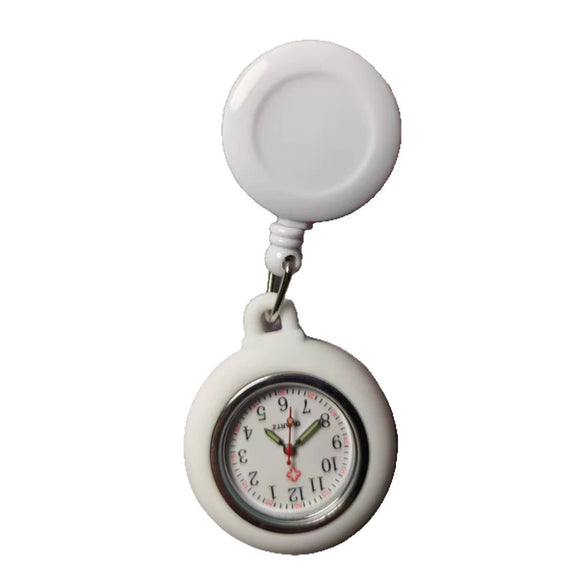 Wholesale Silicone Casual Universal Wristwatch With Round Dial Plastic Case Stainless Steel Buckle Spiral Crown And Ordinary Glass Mirror
