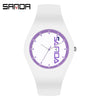 Wholesale Silicone Electronic Watch Round Dial For Male Students Sports Style