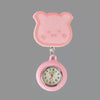 Wholesale Silicone Luminous Hanging Watch With Round Dial For Adult Medical Workers Casual Style