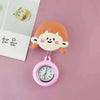 Wholesale Silicone Luminous Hanging Watch With Round Dial For Adult Medical Workers Casual Style