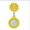 Wholesale Silicone Luminous Hanging Watch With Round Dial For Adult Medical Workers Casual Style