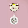 Wholesale Silicone Luminous Hanging Watch With Round Dial For Adult Medical Workers Casual Style