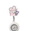 Wholesale Silicone Luminous Hanging Watch With Round Dial For Adult Medical Workers Casual Style