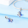 Wholesale 925 Silver Animal Spirit Snake Unicorn Hummingbird Dinosaur Elephant Beads Pendant Diy Bracelet Accessories With Dripping Oil Design