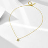 Wholesale Silver Butterfly Diamond Women's Cross Chain Clavicle Necklace