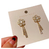 Wholesale 925 Silver Cat's Eye Stone Diamond Flower Earrings For Women With Electroplating Treatment
