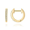 Wholesale 925 Silver Cuff Earring With Straight Pin And Wide Design Geometric Pattern Electroplated