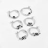Wholesale Silver Ear Jewelry With Geometric Pattern And Electroplating For Women